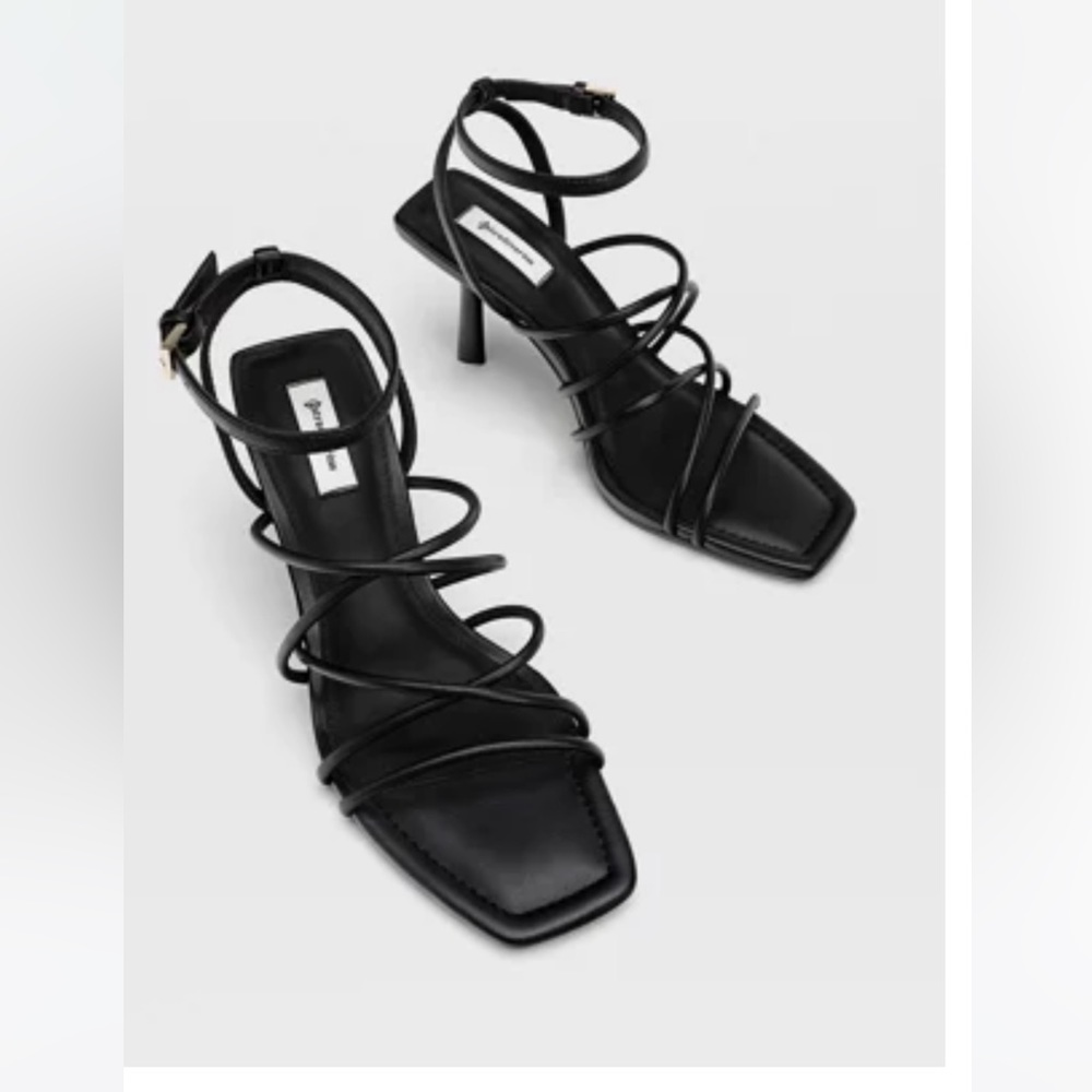 Stradivarius strappy heels. Worn 1x